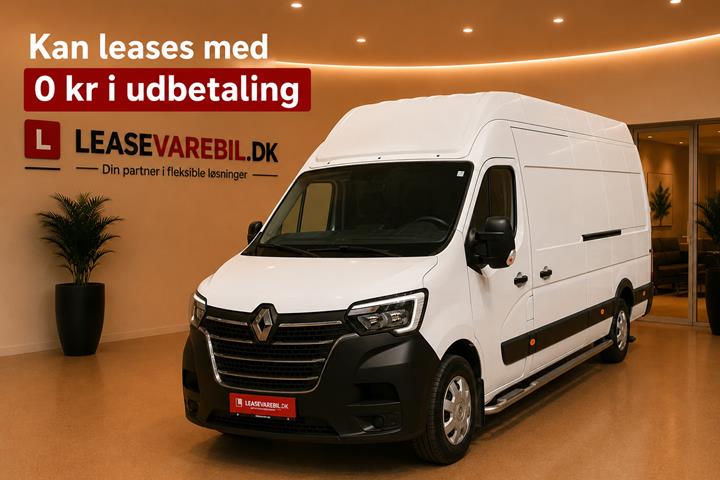 Hvid Renault Master IV T45 fra 2020 set udefra