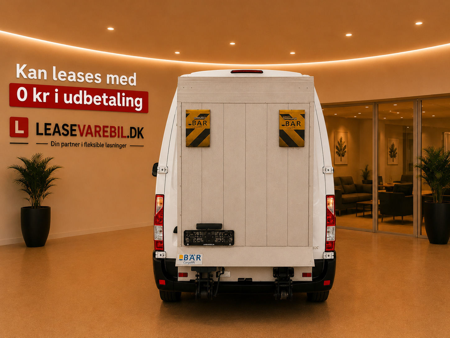 Hvid Renault Master IV T45 fra 2020 set udefra