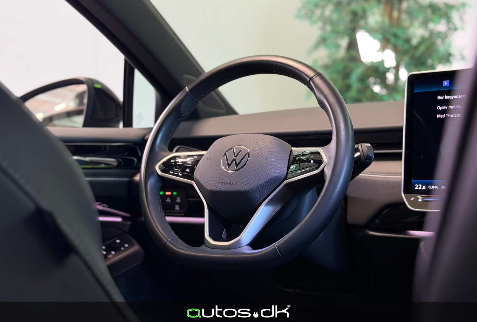 Blå VW ID.7 fra 2025