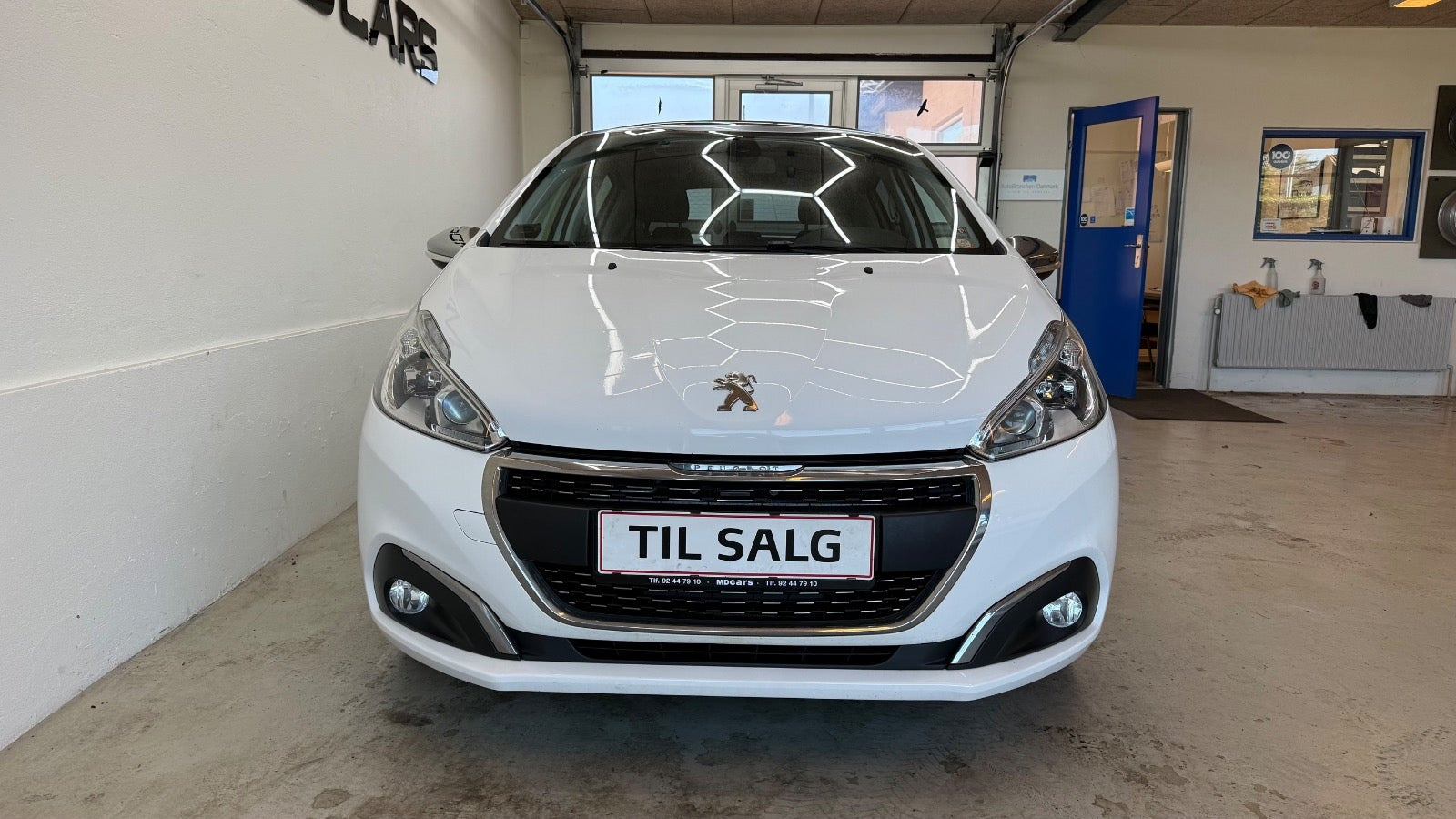 Hvid Peugeot 208 fra 2019