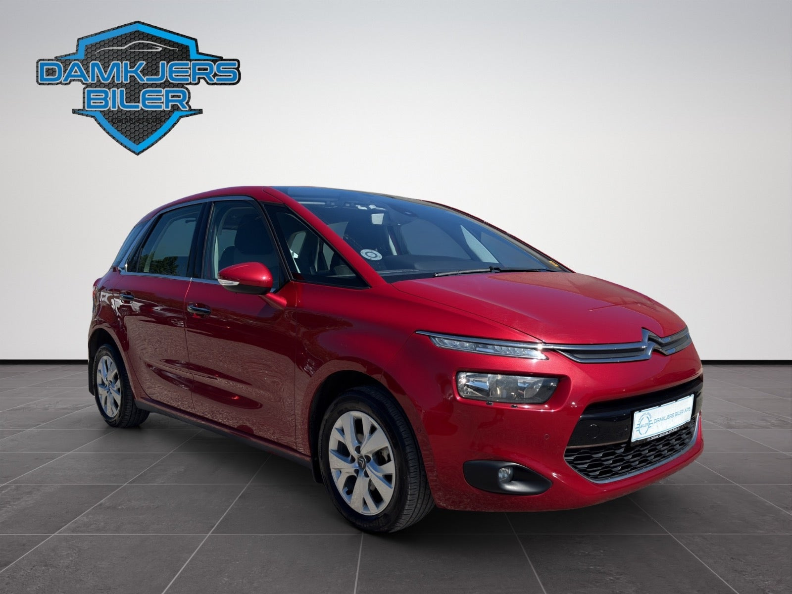 Rød Citroën C4 Picasso fra 2013
