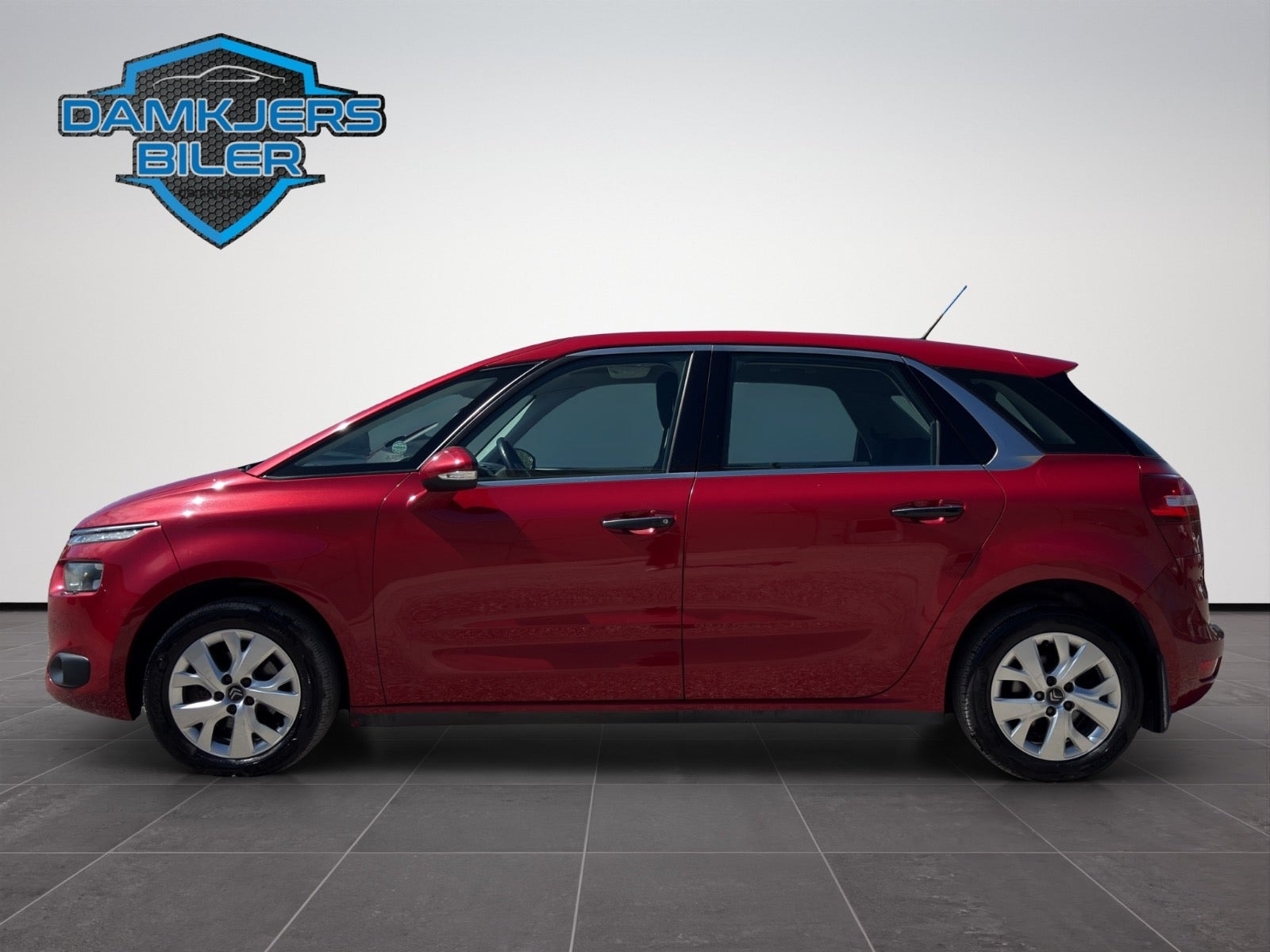 Rød Citroën C4 Picasso fra 2013