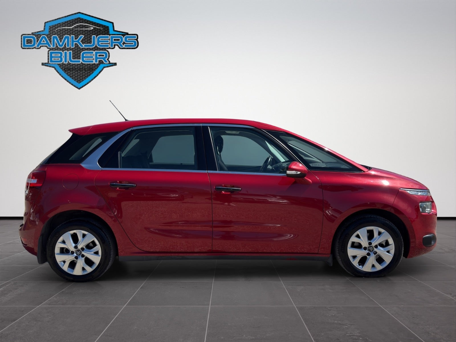 Rød Citroën C4 Picasso fra 2013