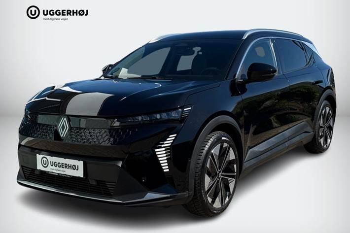 Sort Renault Scenic E-Tech fra 2025 set udefra