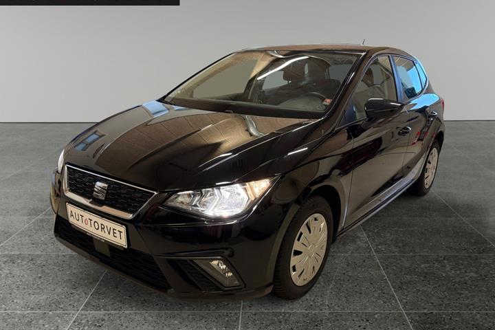 Sort Seat Ibiza fra 2019 set udefra