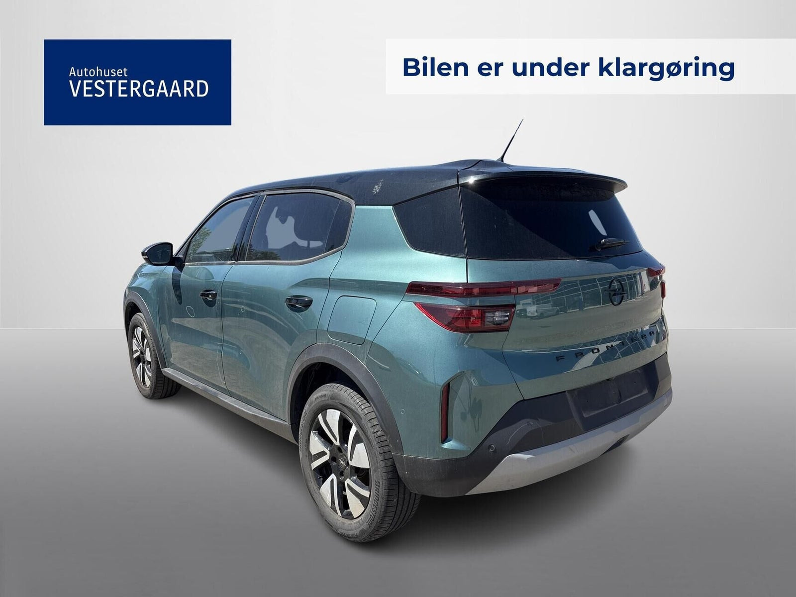 Grøn Opel Frontera fra 2025