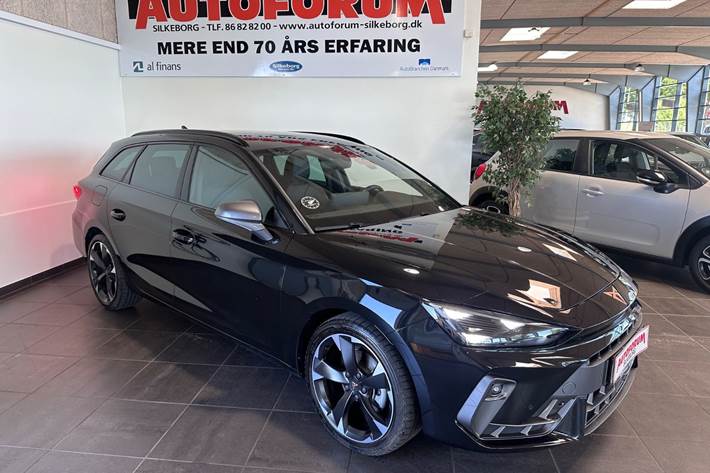 Sort Cupra Leon fra 2025