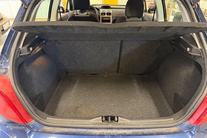 Blå Peugeot 307 fra 2006