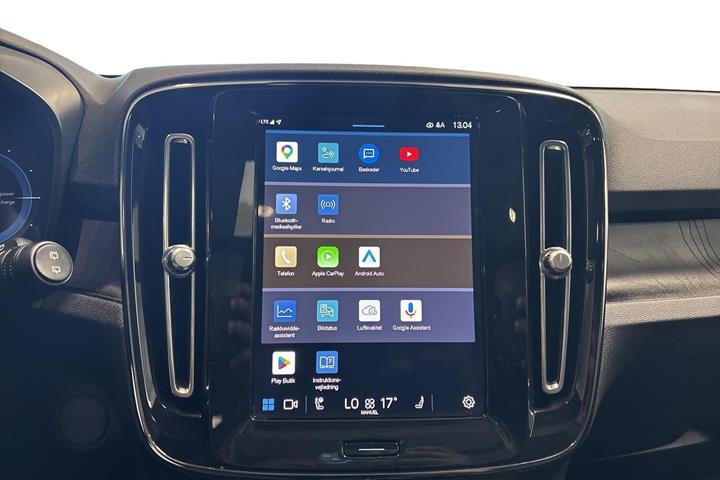 Sort Volvo XC40 fra 2023