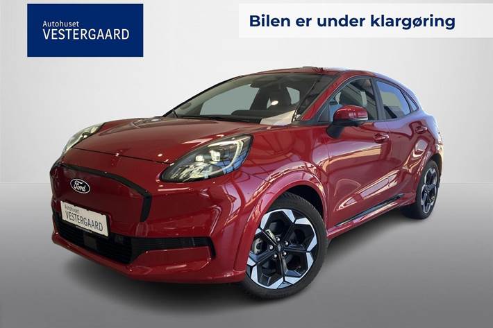 Rød Ford Puma fra 2025