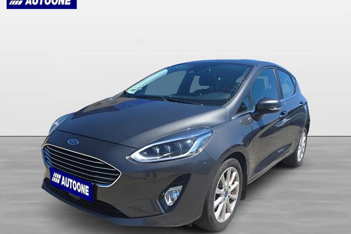 Grå Ford Fiesta fra 2018