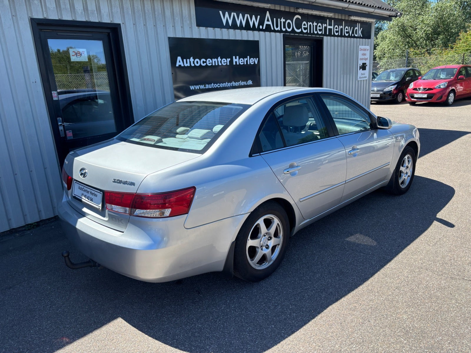 Sølv Hyundai Sonata fra 2006