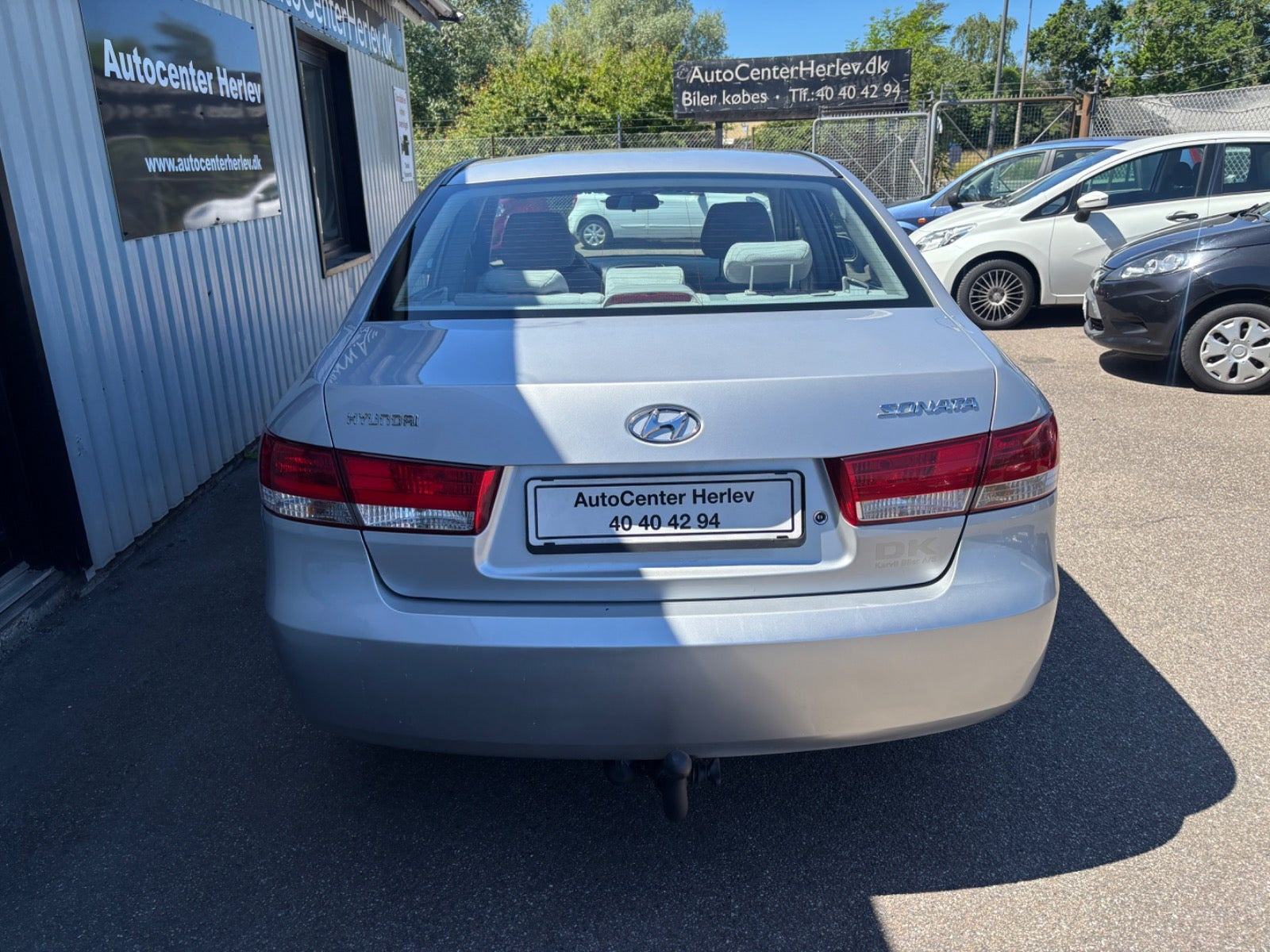 Sølv Hyundai Sonata fra 2006