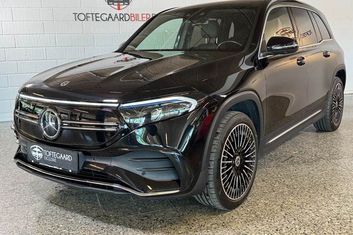 Sort Mercedes EQB250+ fra 2023