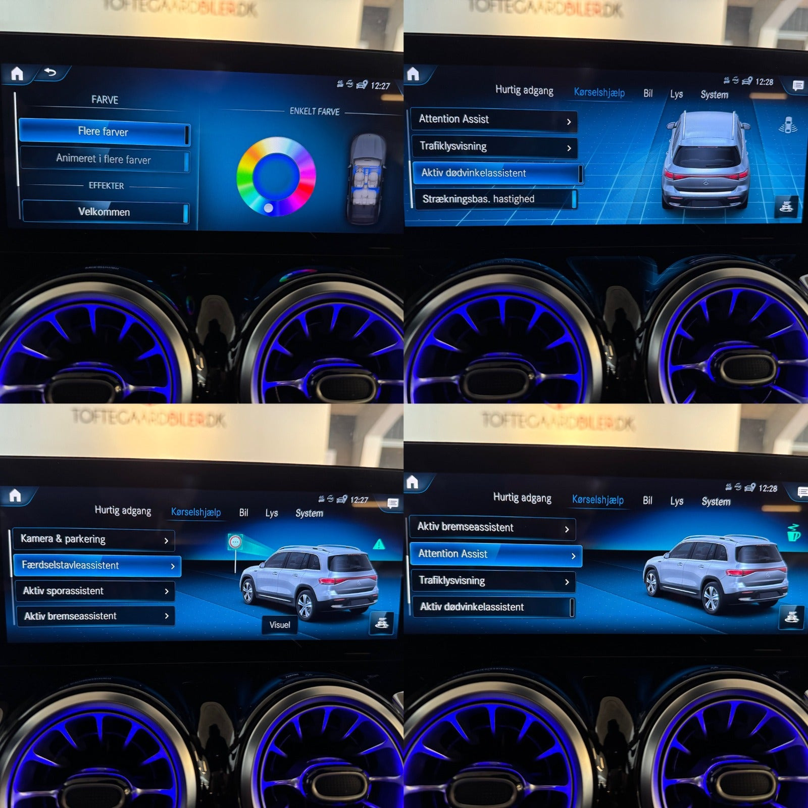 Sort Mercedes EQB250+ fra 2023