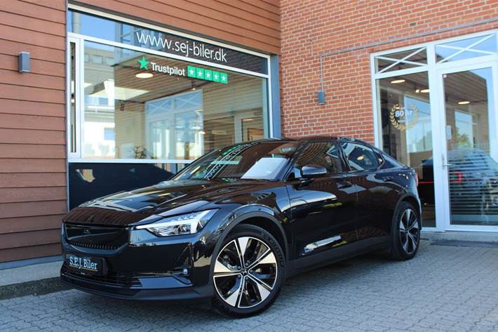 Sort Polestar 2 fra 2024