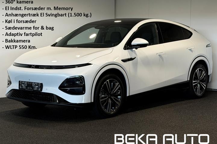 Hvid Xpeng G6 fra 2025 set udefra