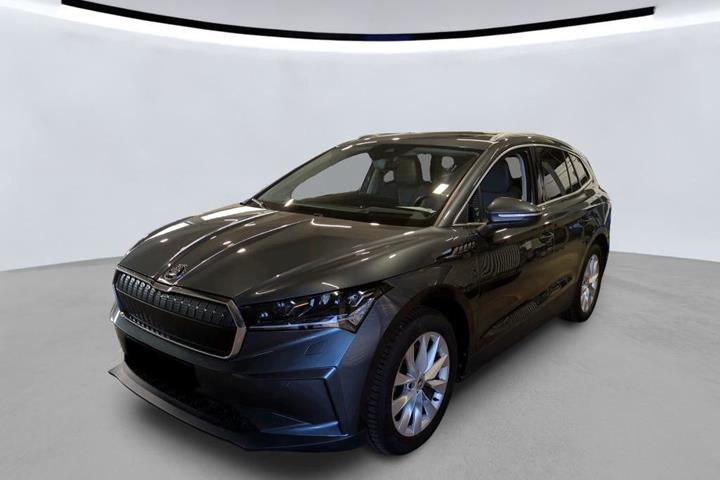 Grå Skoda Enyaq fra 2022