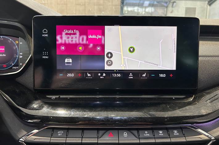 Sort Skoda Octavia fra 2021
