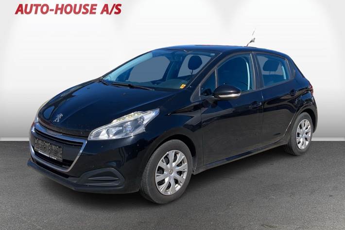 Sort Peugeot 208 fra 2015