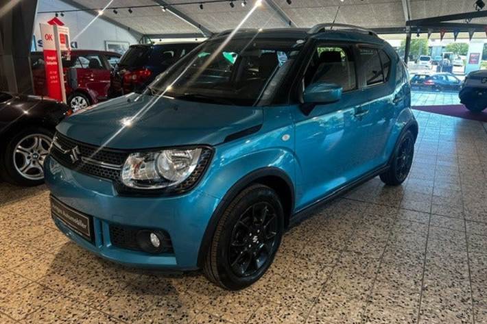 Blå Suzuki Ignis fra 2019