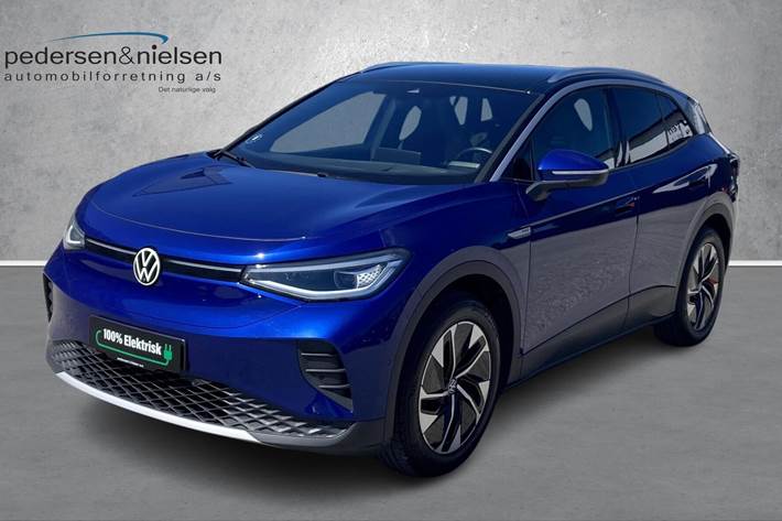 Blå VW ID.4 fra 2023