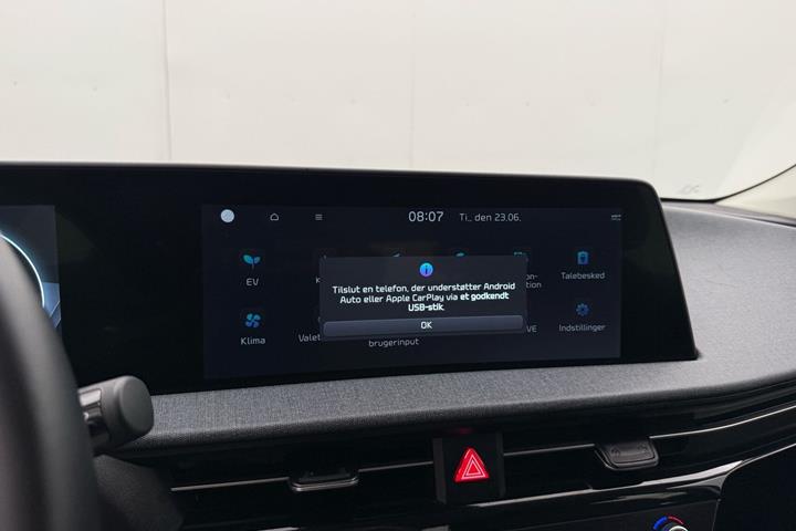 Grå Kia EV6 fra 2023