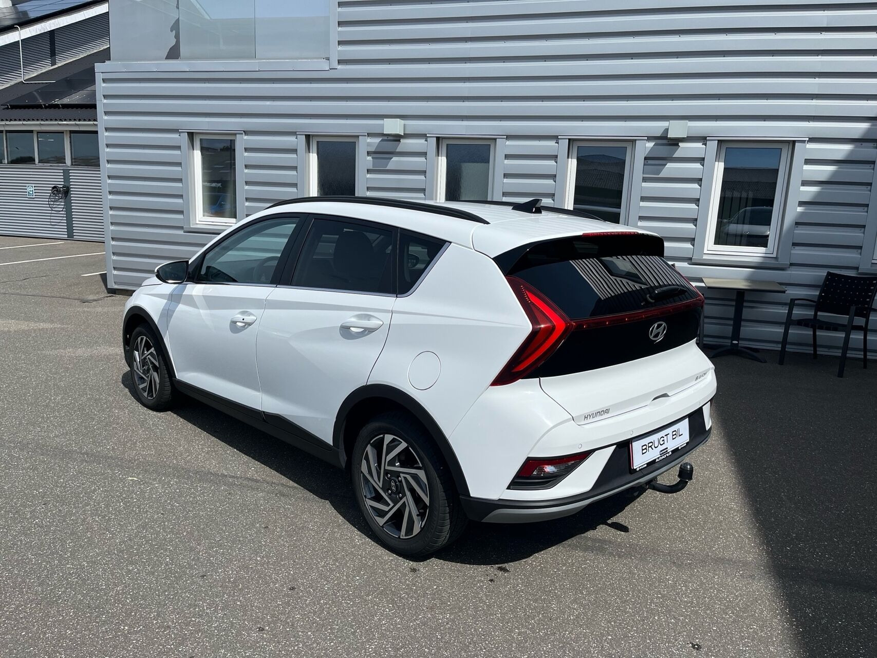 Hvid Hyundai Bayon fra 2025