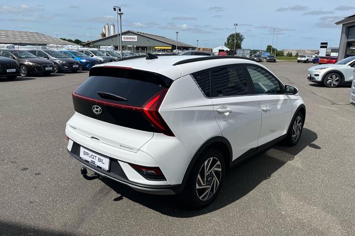 Hvid Hyundai Bayon fra 2025