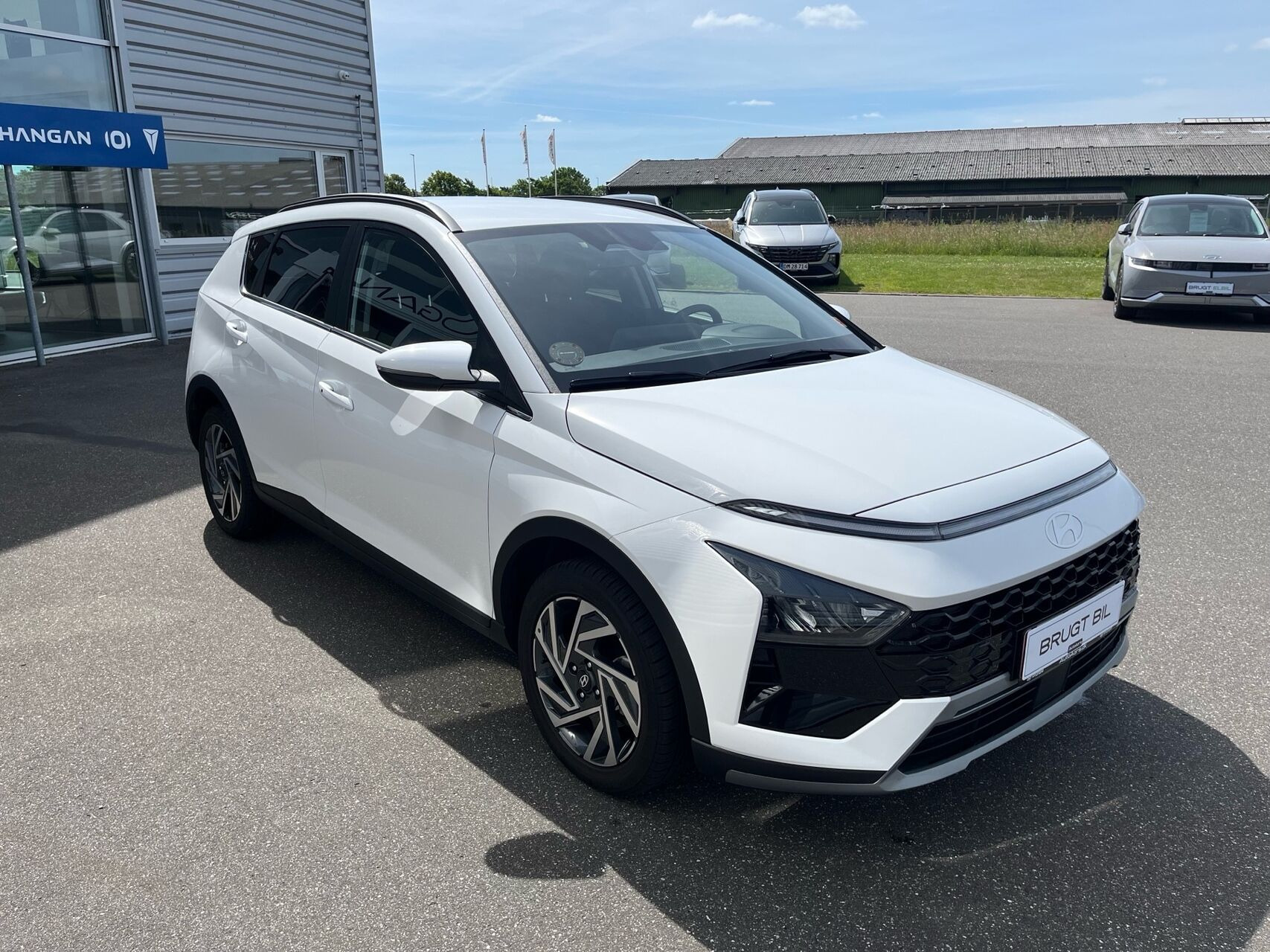 Hvid Hyundai Bayon fra 2025