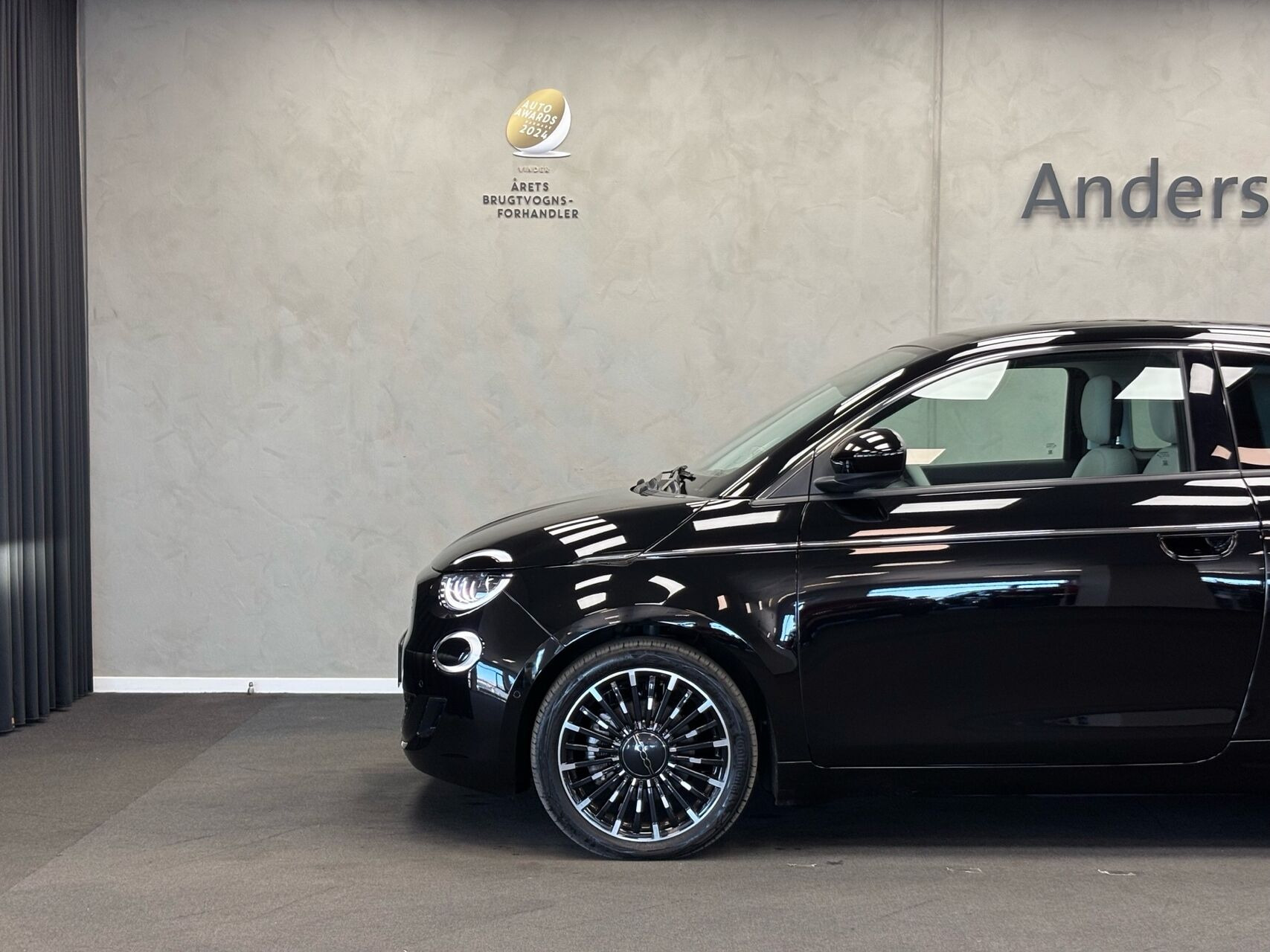 Sort Fiat 500e fra 2023