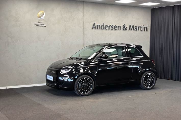 Sort Fiat 500e fra 2023