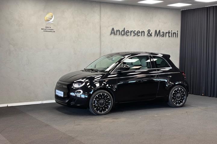 Sort Fiat 500e fra 2023