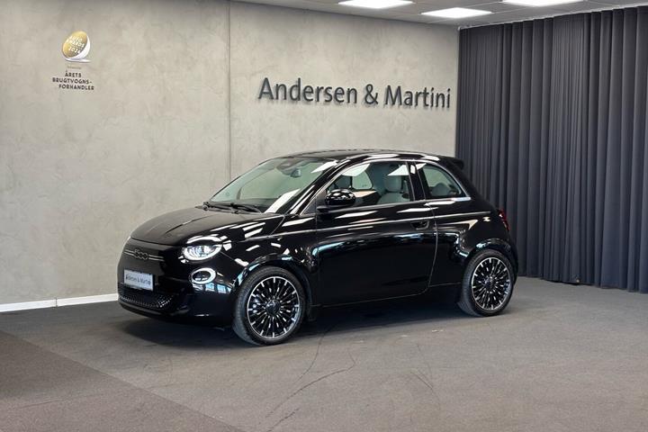 Sort Fiat 500e fra 2023