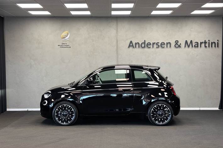 Sort Fiat 500e fra 2023