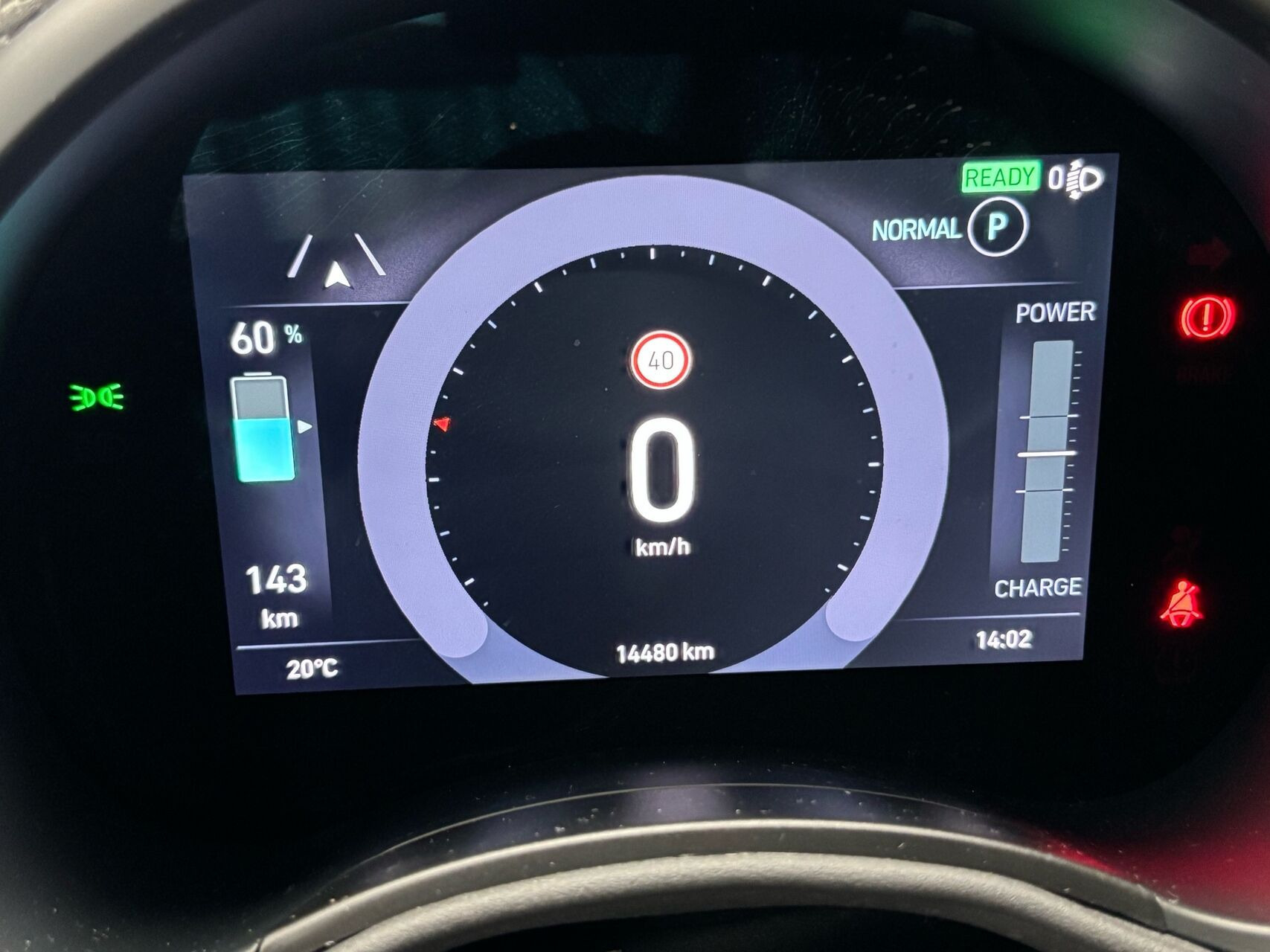 Sort Fiat 500e fra 2023