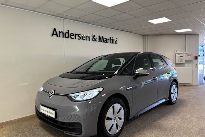 Grå VW ID.3 fra 2021