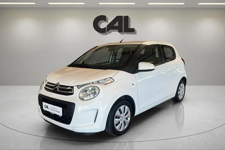 Hvid Citroën C1 fra 2019 set udefra