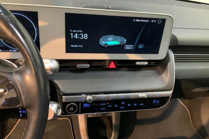 Grå Hyundai Ioniq 5 fra 2022