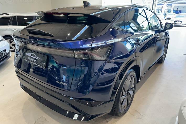 Blå Nissan Ariya fra 2024