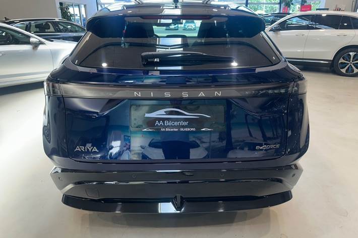 Blå Nissan Ariya fra 2024