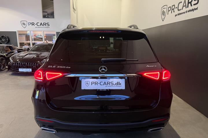 Sort Mercedes GLE350 de fra 2021