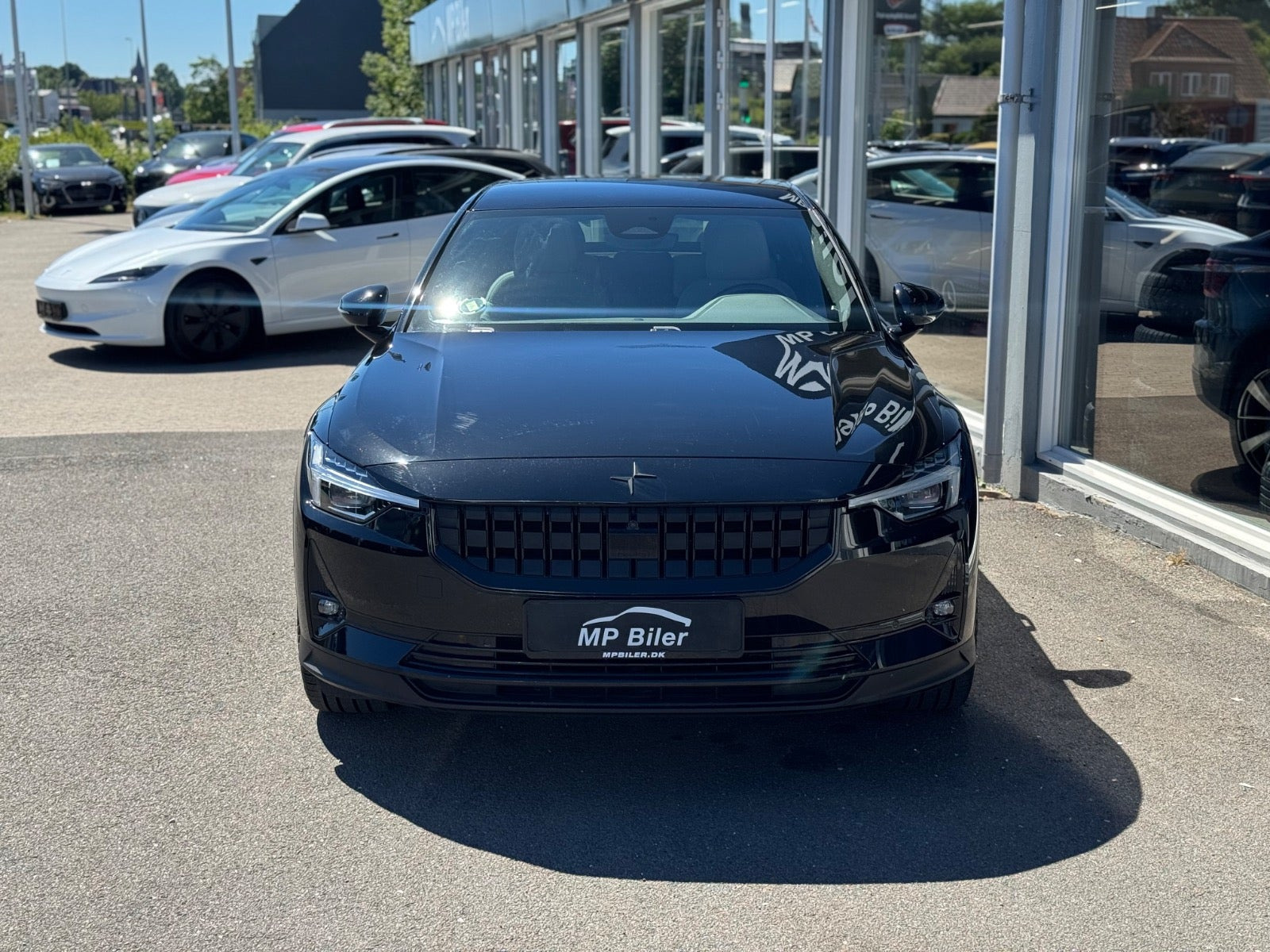 Sort Polestar 2 fra 2021
