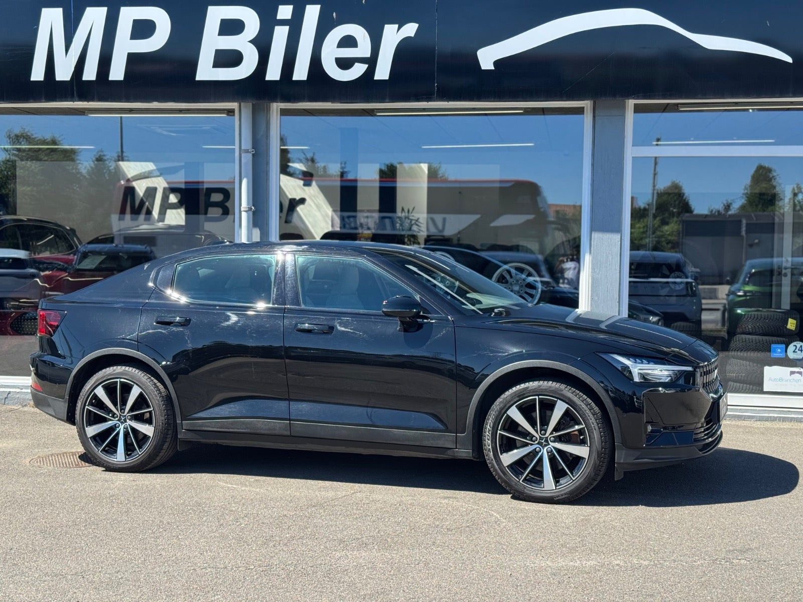 Sort Polestar 2 fra 2021