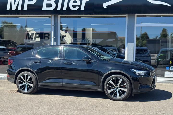 Sort Polestar 2 fra 2021