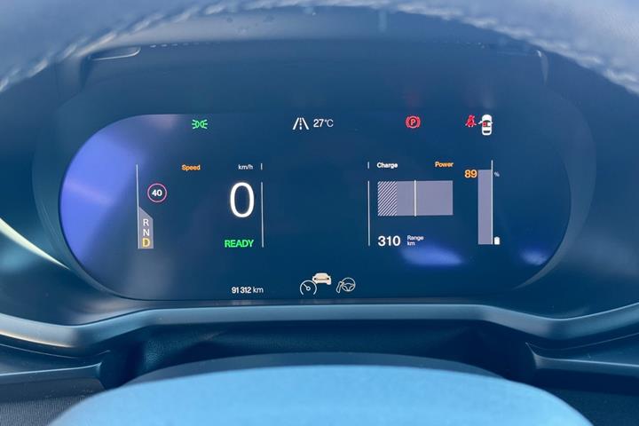 Sort Polestar 2 fra 2021