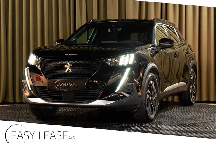 Sort Peugeot e-2008 fra 2023