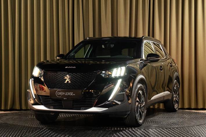 Sort Peugeot e-2008 fra 2023