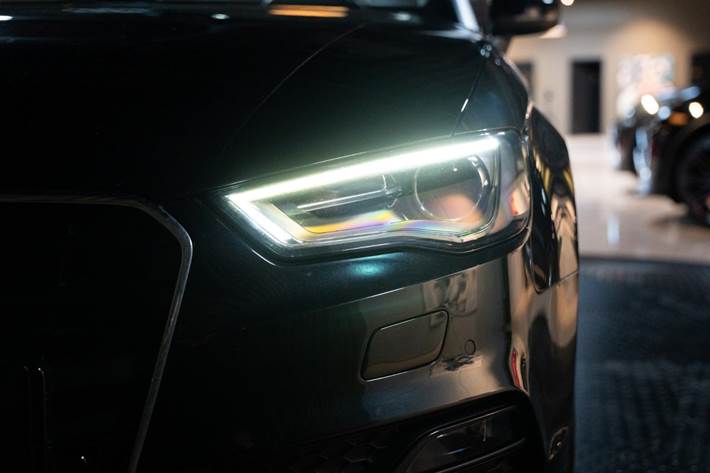 Sort Audi A3 fra 2015