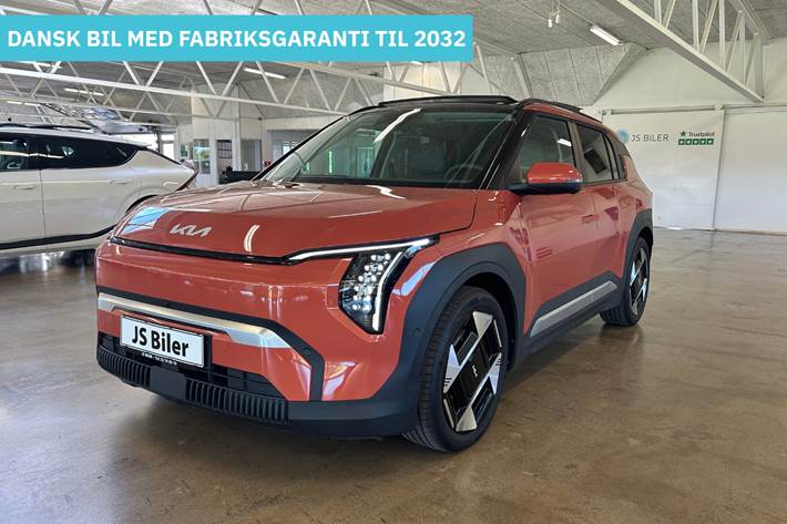 Orange Kia EV3 fra 2025